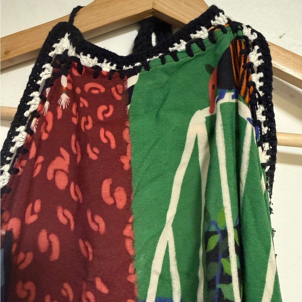FARM Rio Jungle Scene Halter Maxi Dress – Size P (Small) - Picture 3 of 10